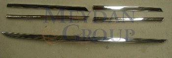MERCEDES ML CLASS- W163- 98/05; ÖN PANJUR ÇITASI NİKELAJLI SET (5 PARÇA) -