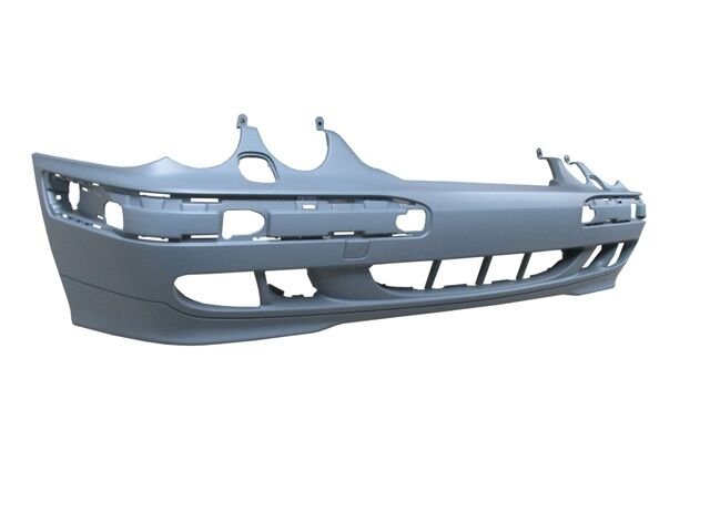 MERCEDES E CLASS- W210- 00/02; ÖN TAMPON KOYU GRİ (SİS/BAND DELİKLİ/FAR YIKAMA DELİKLİ) (TYG) 2108852325