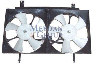 NISSAN ALTIMA- A31- 89/92; RADYATÖR VE KLİMA FAN DAVLUMBAZI ÇİFTLİ (SAC) 214815B600