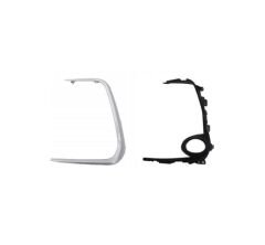 TOYOTA COROLLA- E210- 19/24; SİS LAMBA KAPAĞI SOL SİS DELİKLİ NİKELAJLI İÇ DIŞ SET (2 PARÇA) 52126-02391
