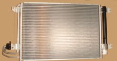 VOLKSWAGEN JETTA- 5- 06/10; KLİMA RADYATÖRÜ 1.4/1.6/1.9 (BRAZING) (580X401X16) ALÜMİNYUM (ORİS) 1K0820411G