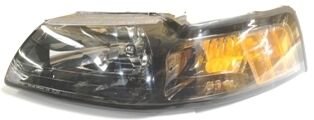 FORD MUSTANG- 01/04; FAR LAMBASI SOL MANUEL (SİYAH/SARI REFLEKTÖRLÜ) (EAGLE EYES) 3R3Z13008DA