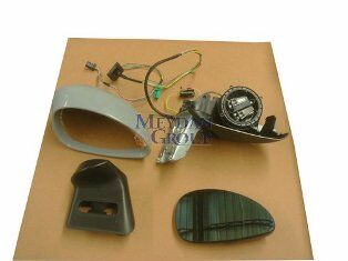 CITROEN C4- 04/11; KAPI AYNASI SAĞ ELEKTRİKLİ/ISITMASIZ/SİNYALLİ TİP SİNYALSİZ OTO KATLANIR GRİ 8149.YQ