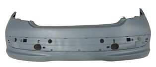 PEUGEOT 207- 06/12; ARKA TAMPON GRİ (BANT DELİKLİ TYG) 7410Z5