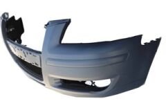 AUDI A3- 05/08; ÖN TAMPON KOYU KOYU GRİ ASTARLI(SİS DELİKLİ FAR YIKAMA DELİKSİZ KENDİNDEN BANTLI(TW) 8P4807105GRU