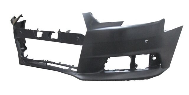 AUDI A4- 15/18; ÖN TAMPON SİYAH SENSÖR DELİKLİ/ÇEKİ KAPAKLI/FAR YIKAMA DELİKSİZ (TYG) 8W0807065AGRU