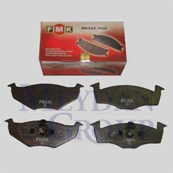 SEAT TOLEDO- 93/95; ÖN FREN BALATASI (DİSK) (141,6X50X16,48/141,6X47,4X16,48) (FMK) 1H0615106E