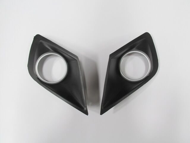 PEUGEOT 207- 09/12; SİS LAMBA KAPAĞI SAĞ/SOL SET (2 PARÇA) SİS DELİKLİ ÇERÇEVESİ GRİ 7452.ZZ