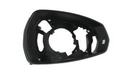 AUDI A3- SD/HB/SB- 12/16; AYNA KAPAĞI ÇERÇEVESİ SAĞ (SİYAH) 8V0857239