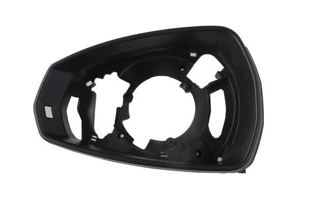 AUDI A3- SD/HB/SB- 12/16; AYNA KAPAĞI ÇERÇEVESİ SOL (SİYAH) 8V0857240