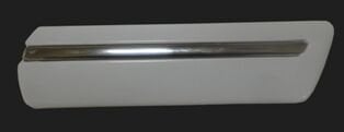 MERCEDES E CLASS- W210- 00/02; ÖN ÇAMURLUK BANDI SAĞ BEYAZ (NİKELAJ KAPLAMALI) NİK/BEYAZ (TYG) 2106900282
