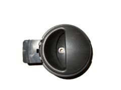 CHEVROLET KALOS- SD/HB- 04/05; ÖN KAPI İÇ AÇMA KOLU SOL SİYAH (PÜTÜRLÜ TİP) (HUSHAN) 96541647