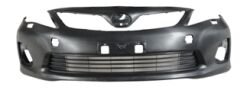 TOYOTA COROLLA- E150- 10/13; ÖN TAMPON SİYAH (IZGARALI/ÇEKİ/SİS/FAR YIKAMA DELİKLİ FPI) 52119-0Z908