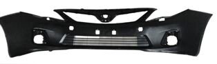TOYOTA COROLLA- E150- 10/13; ÖN TAMPON SİYAH (IZGARALI/ÇEKİ/SİS/FAR YIKAMA DELİKLİ FPI) 52119-0Z908