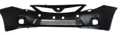 TOYOTA COROLLA- E150- 10/13; ÖN TAMPON SİYAH (IZGARALI/ÇEKİ/SİS/FAR YIKAMA DELİKLİ FPI) 52119-0Z908
