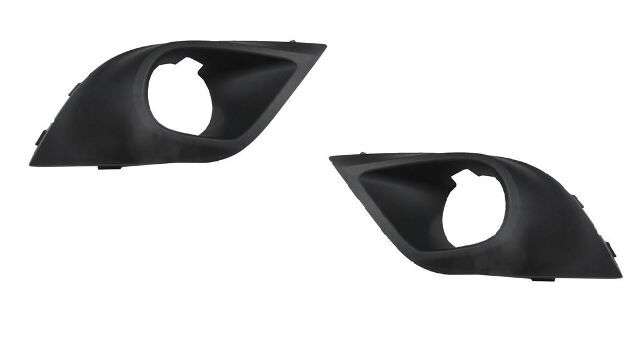 RENAULT CLIO- 4- HB- 16/20; SİS LAMBA KAPAĞI SİS DELİKLİ SAĞ/SOL SET (2PARÇA)SİYAH/NİKEL. ÇITASIZ(TW 261A34190R