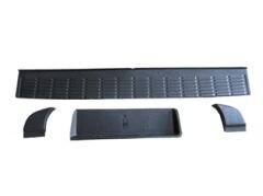 TOYOTA HILUX- PICK UP VIGO- 12/15; ARKA TAMPON ÜST PLASTİĞİ SET(4 PARÇA)(YAN SANAYİ TAMPON İÇİN)