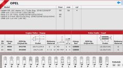 SİBOP TAKIMI 4060 4061 IN-8 EX-8 VECTRA 2.0 DOHC 16V TURBO