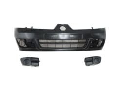 RENAULT CLIO- 2- SD/HB- 06/08; ÖN TAMPON SİYAH (PANJUR/SİS KAPAĞI İLE BİRLİKTE)(MAKYAJLI KASA) TYG) 7701209646