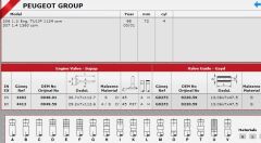 SİBOP TAKIMI 4402 4413 IN 4 EX P106 P206 P306 1.4 8V (TU3JP)