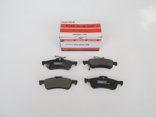 TOYOTA YARIS- 06/11; ARKA FREN BALATASI 1,0/1,3/1,5 (DİSK)(123,1X43,8X14)(BRAMAX) 04466-0D010