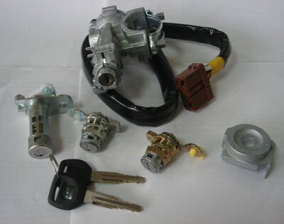 HONDA ACCORD- 99/00; KONTAK KİLİT SETİ (3LÜ) (KONTAK/KAPI/BAGAJ) (TERMİKLİ) 35010-S84-A00