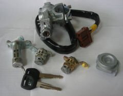 HONDA ACCORD- 99/00; KONTAK KİLİT SETİ (3LÜ) (KONTAK/KAPI/BAGAJ) (TERMİKLİ) 35010-S84-A00