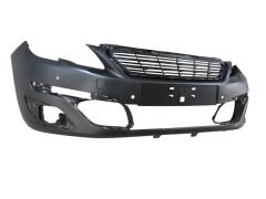 PEUGEOT 308- 15/17; ÖN TAMPON SİYAH (ASTARLI ÜST PANJURLU SENSÖR DELİKLİ/FAR YIKAMASIZ(ACTIVE MODEL 1610742180