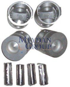 MITSUBISHI CANTER- FE449- 90/97; PİSTON SET 0.50 (4D34) 3.9cc (104.5X2.5X2X4) (TIK) ME012928-050