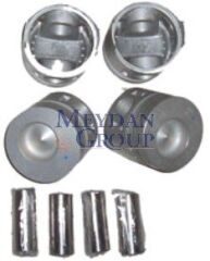 MITSUBISHI CANTER- FE449- 90/97; PİSTON SET 0.50 (4D34) 3.9cc (104.5X2.5X2X4) (TIK) ME012928-050