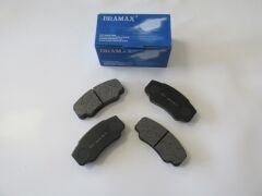 CITROEN JUMPER- 02/07; ARKA FREN BALATASI 16 JANT (KABLOSUZ)(DİSK) (109,6X49,8X19,5)(BRAMAX) 4252.47