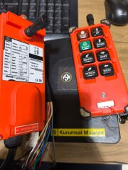 KABLOSUZ VİNÇ KUMANDASI 6 TUŞLU TEK HIZLI