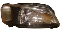 PEUGEOT 106- 97/01; MODİFİYE FAR LAMBASI SAĞ MANUEL SİYAH (H4) (TYC) -