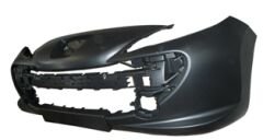 PEUGEOT 207- 06/09; ÖN TAMPON SİYAH (SİS DELİKLİ) BANT/PANJUR DELİKLİ/ BRAKETLİ (3 KAPI SPORT) TW) 7401ES