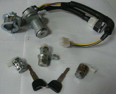 HONDA CIVIC- SD- 90/91; KONTAK KİLİT SETİ (3LÜ) (KONTAK/KAPI/BAGAJ) (4KAPI) 35010-SH4-Q01