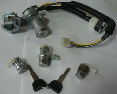 HONDA CIVIC- SD- 90/91; KONTAK KİLİT SETİ (3LÜ) (KONTAK/KAPI/BAGAJ) (4KAPI) 35010-SH4-Q01