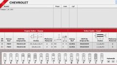 SİBOP TAKIMI 7604 7605 IN 8 EX 8 REZZO 1.6 16V