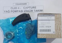 YAĞ POMPA ZİNCİRİ (26 BAKLA) 150A03349R CLIO IV CAPTUR 0.9 TCE H4B 15041-00Q0H