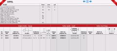 SİBOP GAYDI G0872 IN 8 EX 8 ASTRA 1.4 1.6 16V