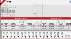 SİBOP GAYDI G0876 IN 8 EX 8 ZAFIRA 1.8-16V