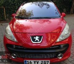 PEUGEOT 207- 06/09; ÖN TAMPON PANJURU ÜST SİYAH (IZGARA)3 KAPI SPORT TİPİ 7414.QC