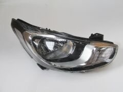 HYUNDAI ACCENT- BLUE- 11/14; FAR LAMBASI SAĞ ELEKTRİKLİ/MOTORLU/BEYAZ REFLEKTÖRLÜ LEDSİZ H4 (AYFAR) 92102-1R040