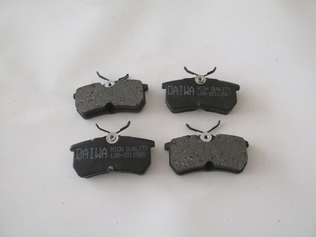 FORD FOCUS- SD/HB- 05/07; ARKA FREN BALATASI 1,4/1,6/1,8/2,0 (DİSK) (87,2X42,5X13) (BRAMAX) 98AB-2M008-BA