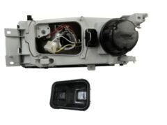 SKODA OCTAVIA- 01/10; FAR LAMBASI SOL ELEKTRİKLİ/MOTORSUZ/MERCEKLİ (ŞEFFAF CAM)(8FİŞ)(H4/H3)EUROLAMP 1Z1941017D