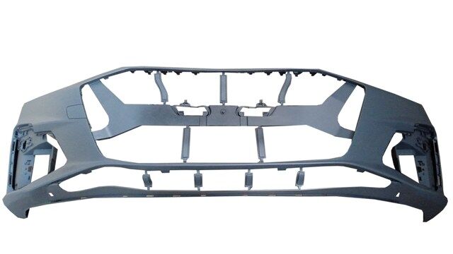 AUDI A4- 19/24; ÖN TAMPON ASTARLI GRİ ÇEKİ DEMİRİ KAPAKLI/SENSÖR DELİKLİ/QUATTRO S LINE (TYG) 8W0807065BFGRU