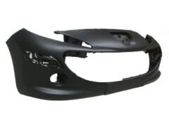 PEUGEOT 207- 06/09; ÖN TAMPON SİYAH (SİS DELİKLİ) BANT/PANJUR DELİKLİ (TYG) 7401EQ