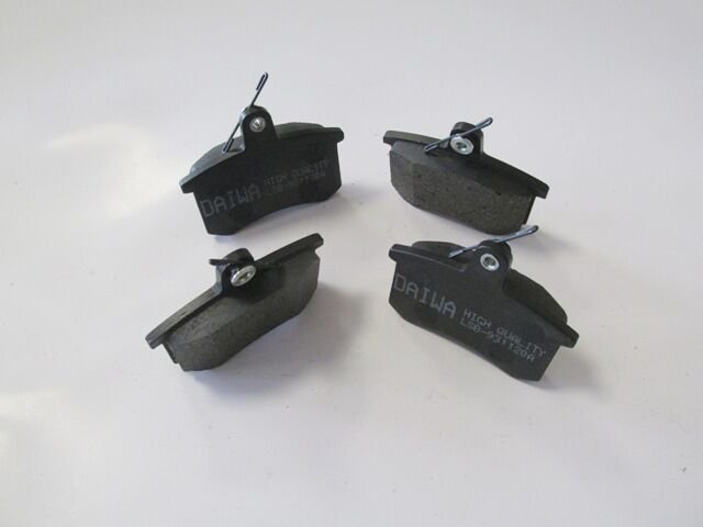 AUDI A6- 95/97; ARKA FREN BALATASI 1,8/1,9/2,0/2,5 (KABLOSUZ)(DİSK) (86,8X66,6X16,5) (BRAMAX) 4D0615405M