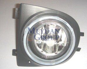 NISSAN MICRA- K11- 98/02; SİS LAMBASI SOL YUVARLAK (ÇERÇEVESİ İLE BİRLİKTE)(H1) B6155-6F700