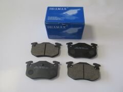 CITROEN XSARA- 98/00; ARKA FREN BALATASI (DİSK) (105X54,9X11) (BRAMAX) 7701204664