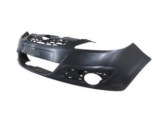 OPEL CORSA- D- 07/11; ÖN TAMPON SİYAH (SİS/IZGARA DELİKLİ/SENSÖR DELİKSİZ) (EUROBUMP) 93189721